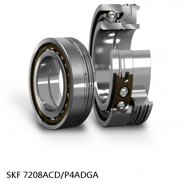7208ACD/P4ADGA SKF Super Precision,Super Precision Bearings,Super Precision Angular Contact,7200 Series,25 Degree Contact Angle