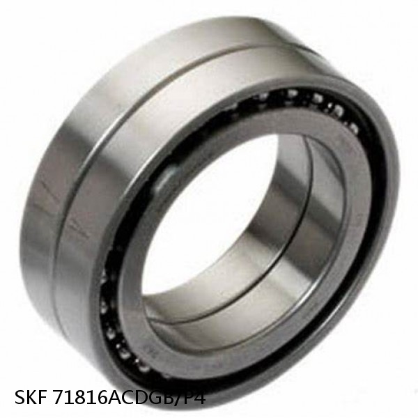 71816ACDGB/P4 SKF Super Precision,Super Precision Bearings,Super Precision Angular Contact,71800 Series,25 Degree Contact Angle